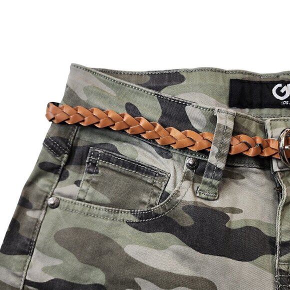 G by Guess Womens Fin Bermuda Short Camouflaged‎ Size 25 (2) - Picture 5 of 8